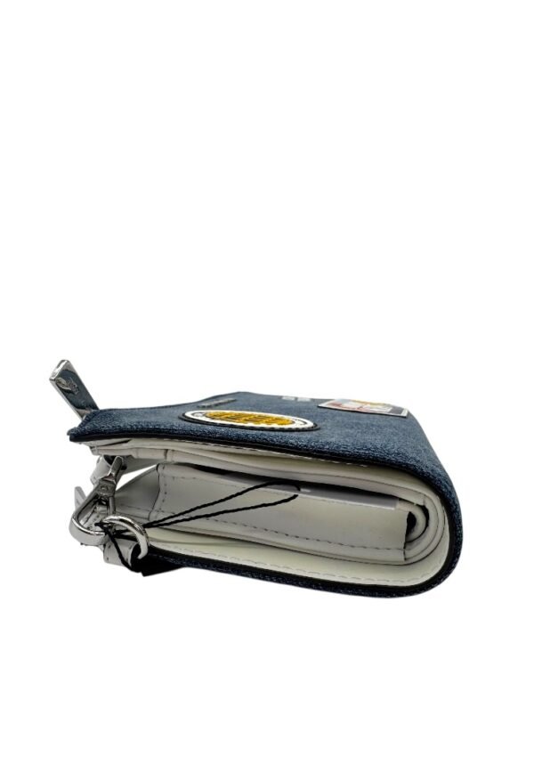 MICHAEL KORS - TRAVEL EMBLELLSHED DENIM WALET - Image 11